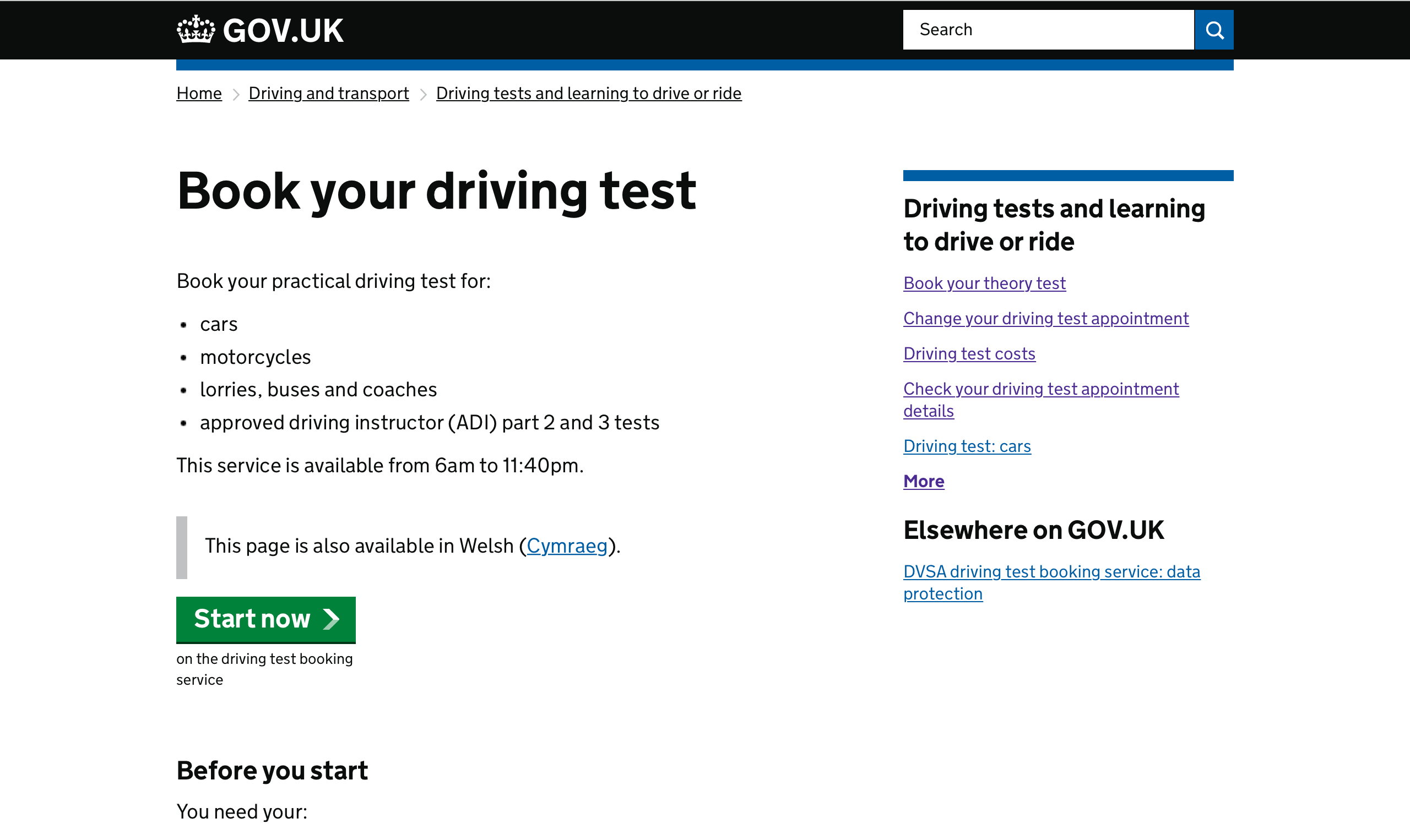 get driving study book